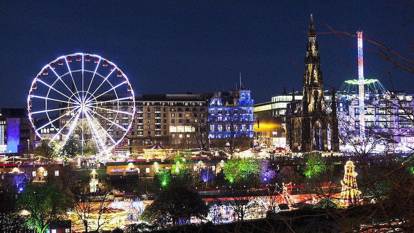 Weihnachtsmarkt Edinburgh