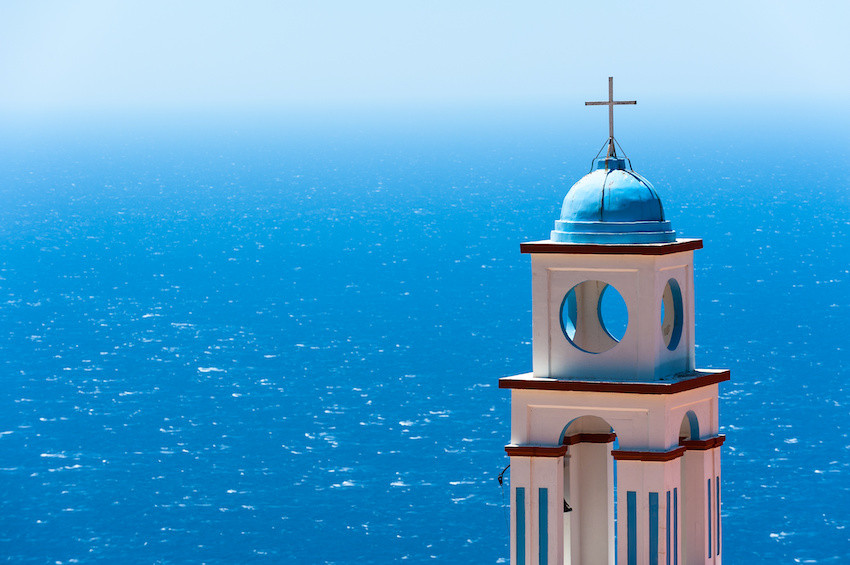 Kreta Kirchturm